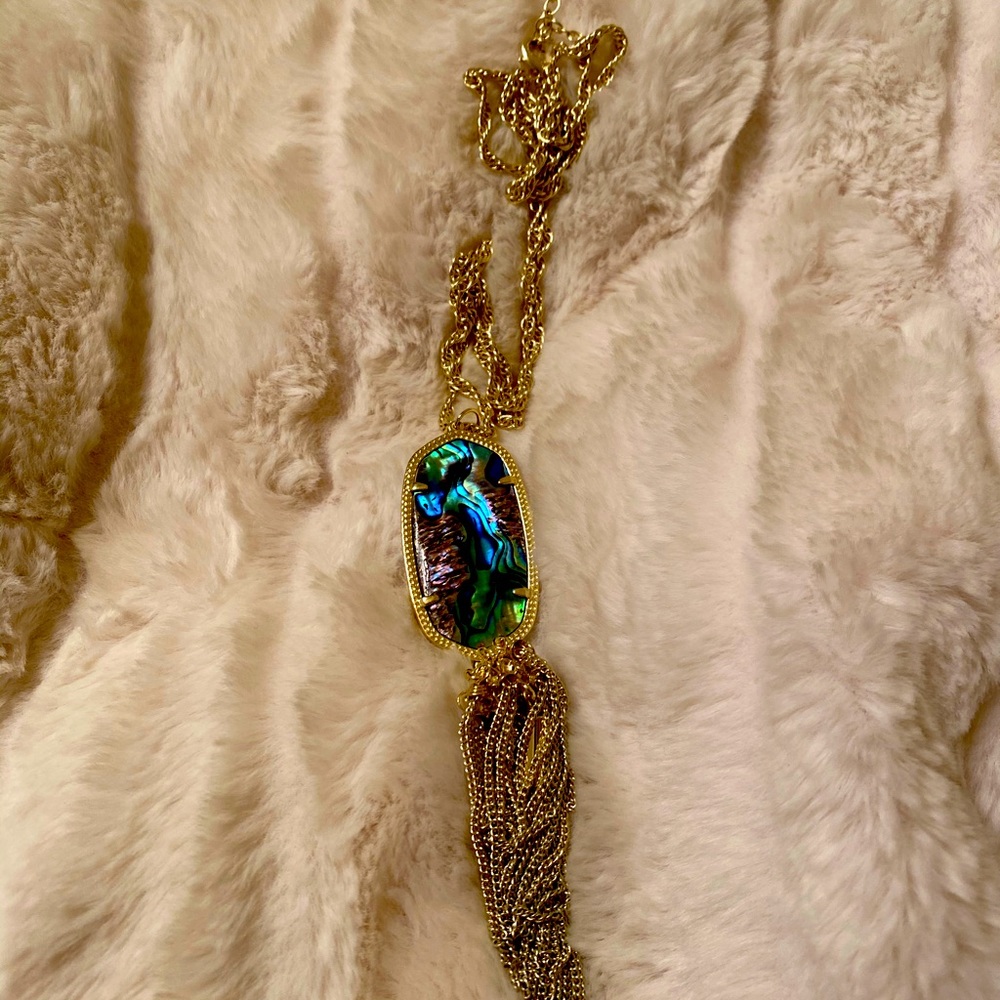Kendra Scott Rayne necklace in Albalone